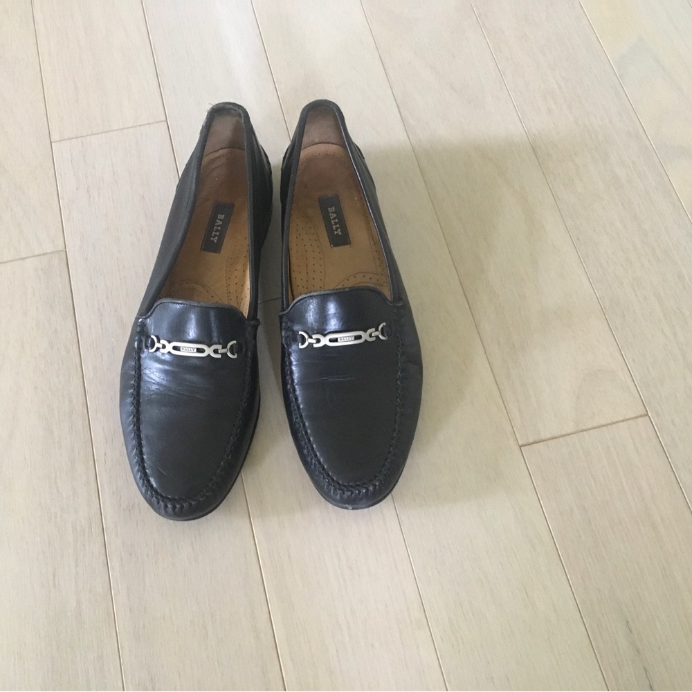 Bally Kauai Leather Slip-On Loafers